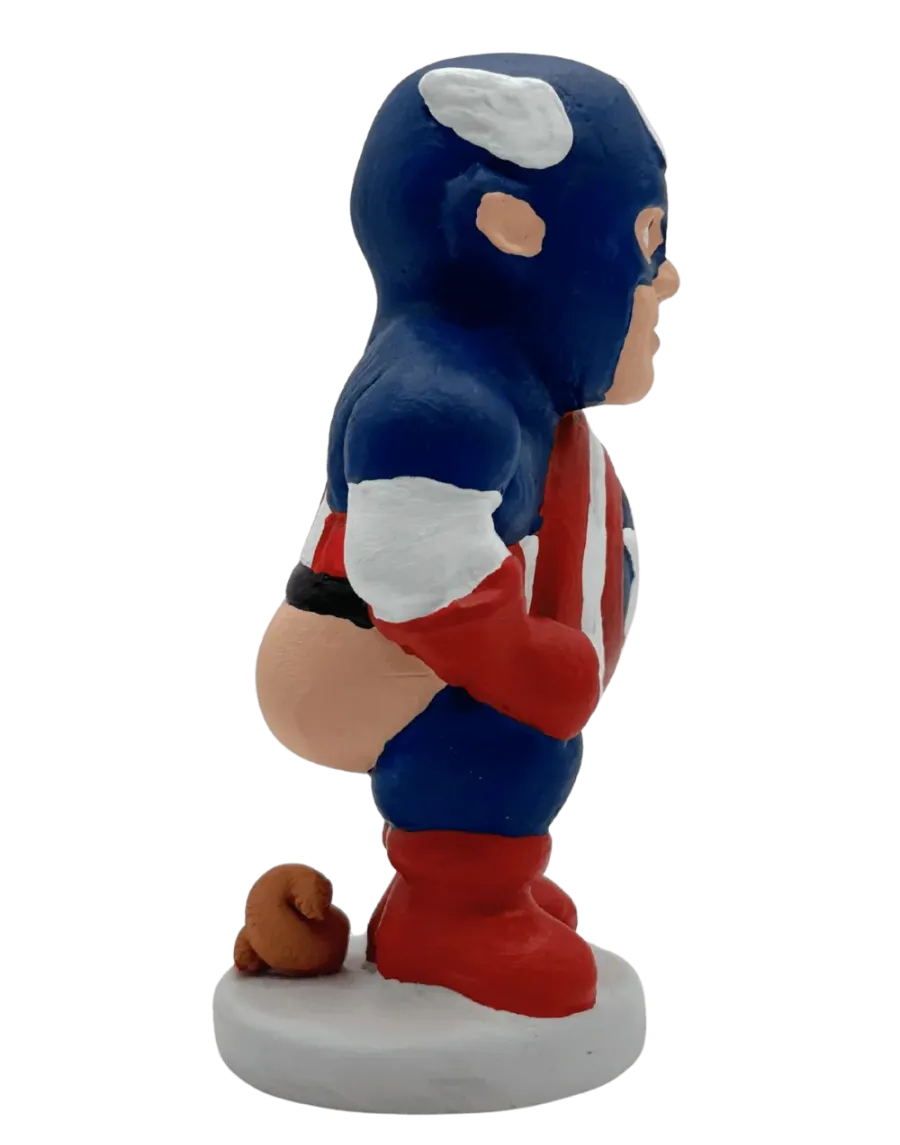 Caganer Captain America