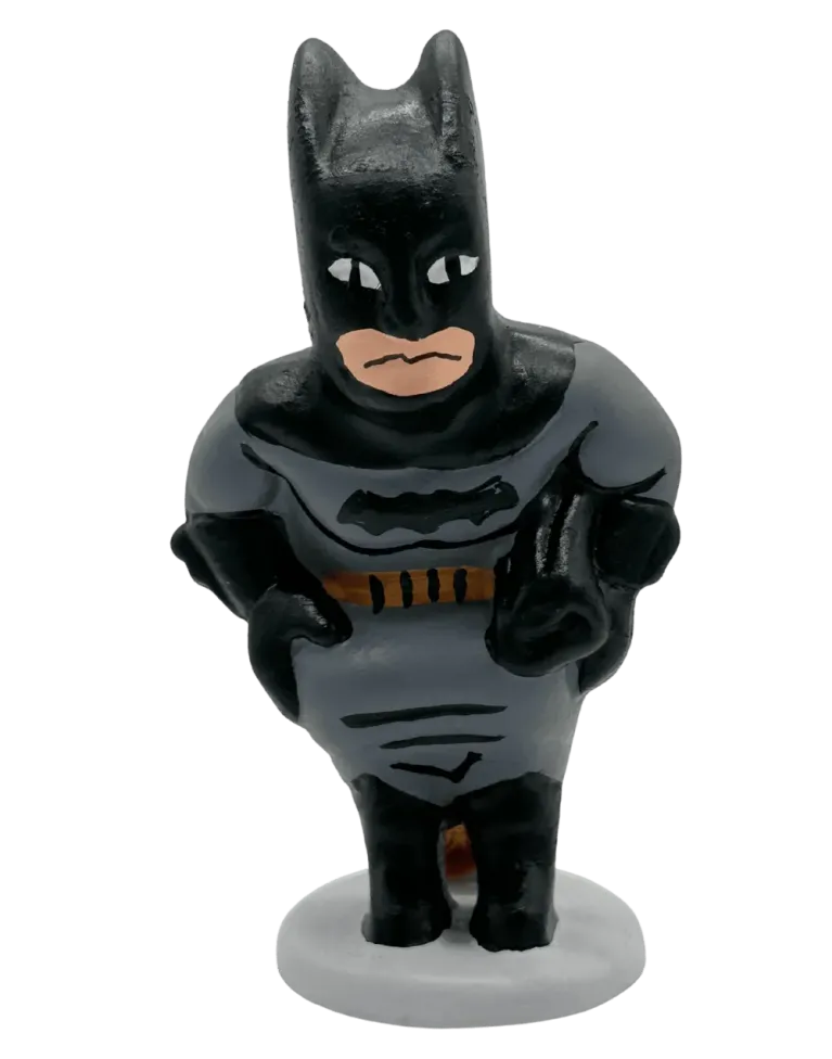 High-Quality Caganer Batman Figure - Buy Now