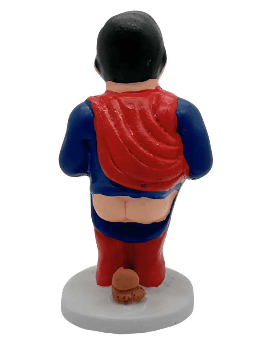 High-Quality Superman Caganer Figure - Buy Now