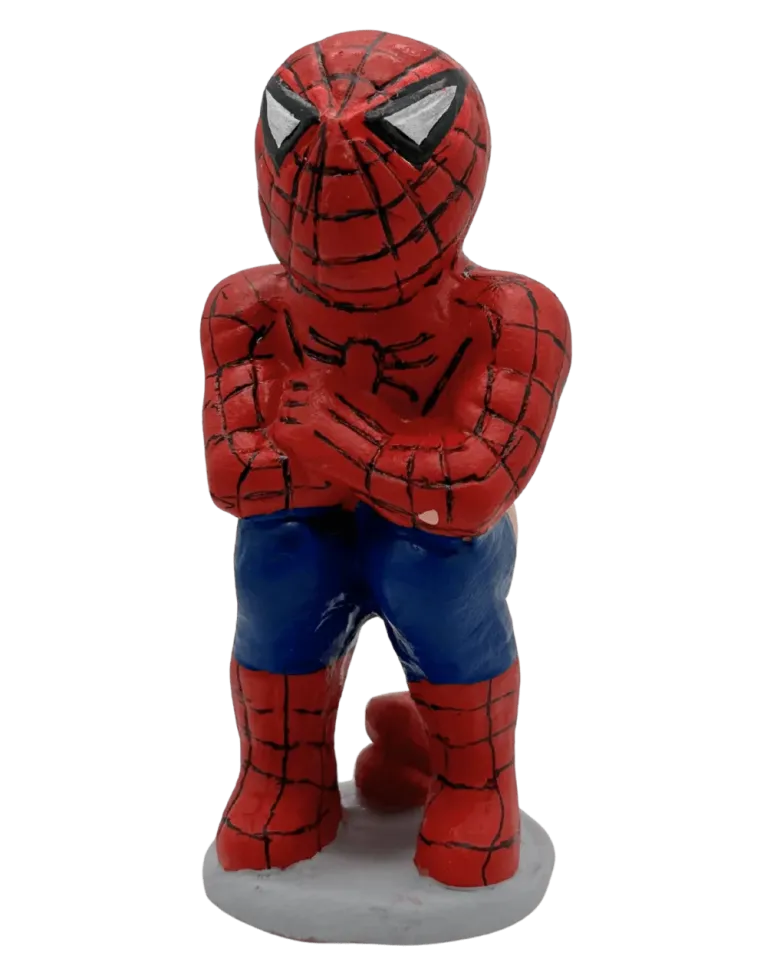 High-Quality Spiderman Caganer Figure - Buy Now