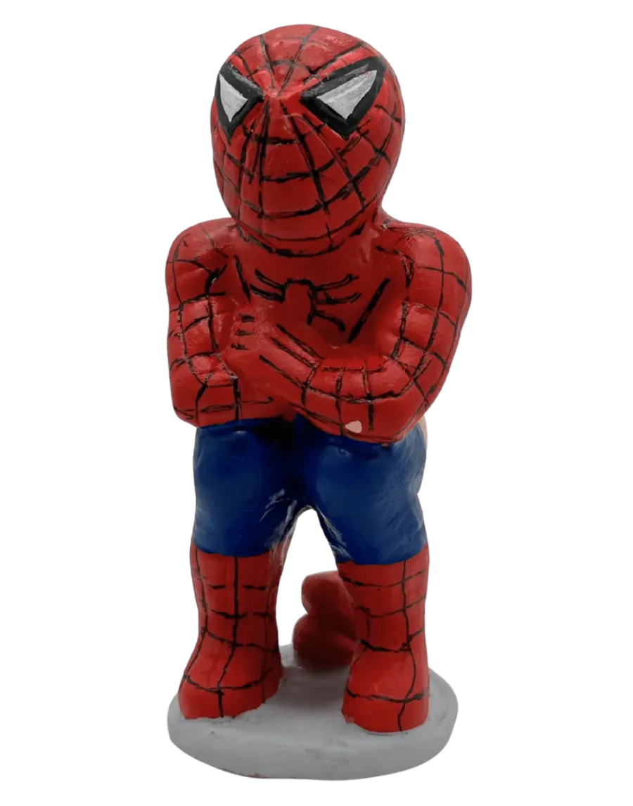 High-Quality Spiderman Caganer Figure - Buy Now