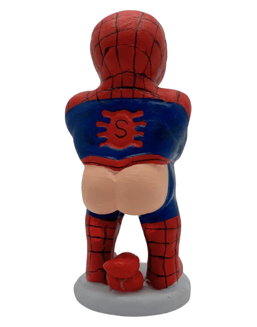 High-Quality Spiderman Caganer Figure - Buy Now