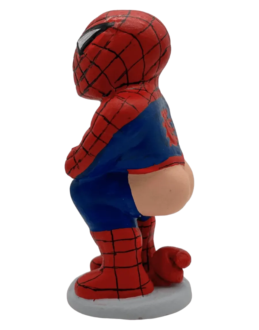 High-Quality Spiderman Caganer Figure - Buy Now