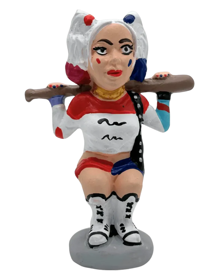 High-Quality Harley Quinn Caganer Figure - Buy Now