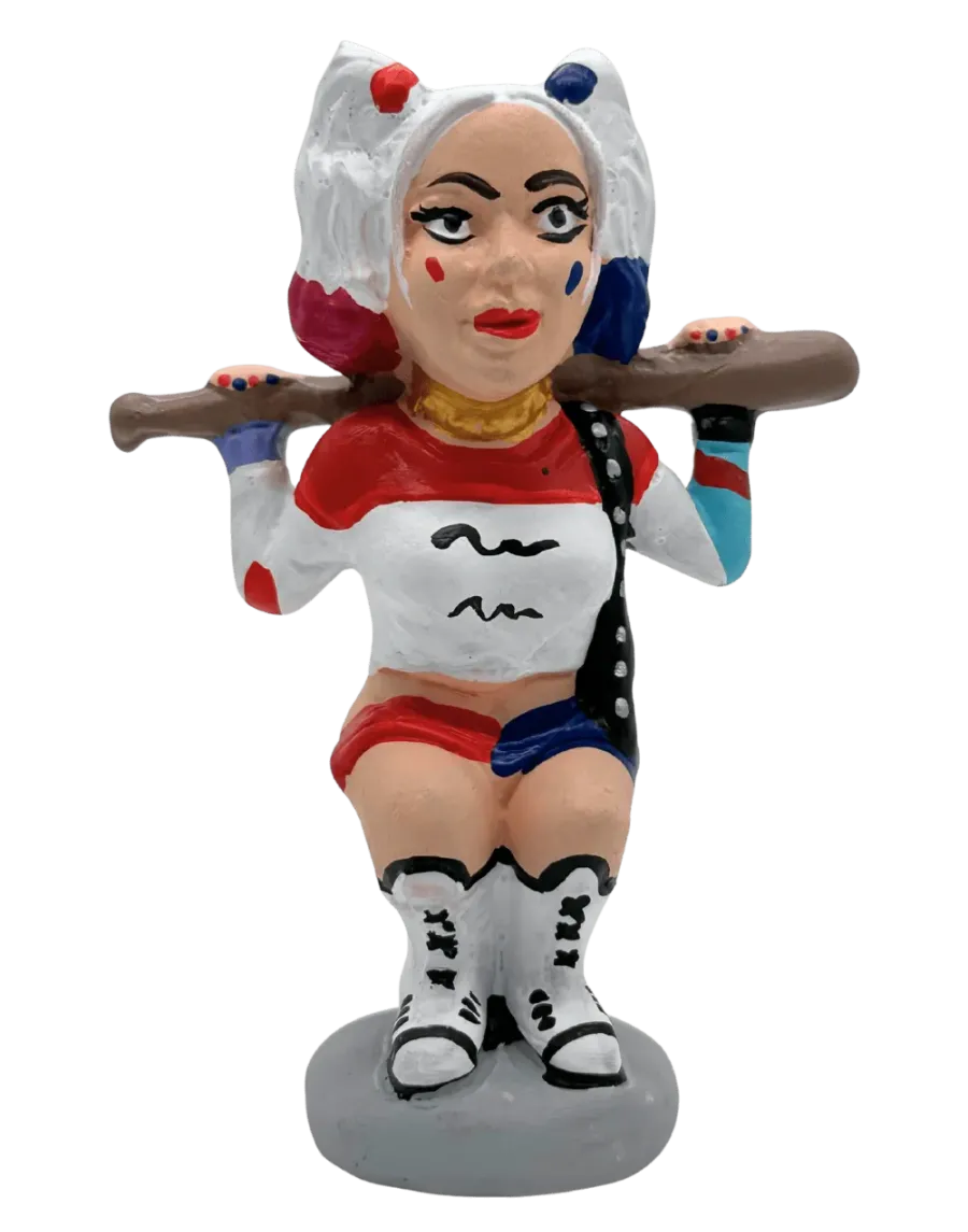 High-Quality Harley Quinn Caganer Figure - Buy Now