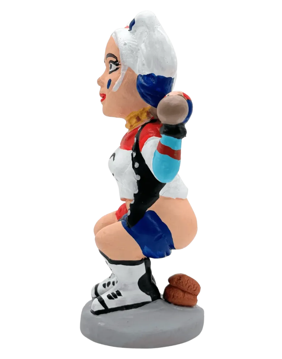 High-Quality Harley Quinn Caganer Figure - Buy Now