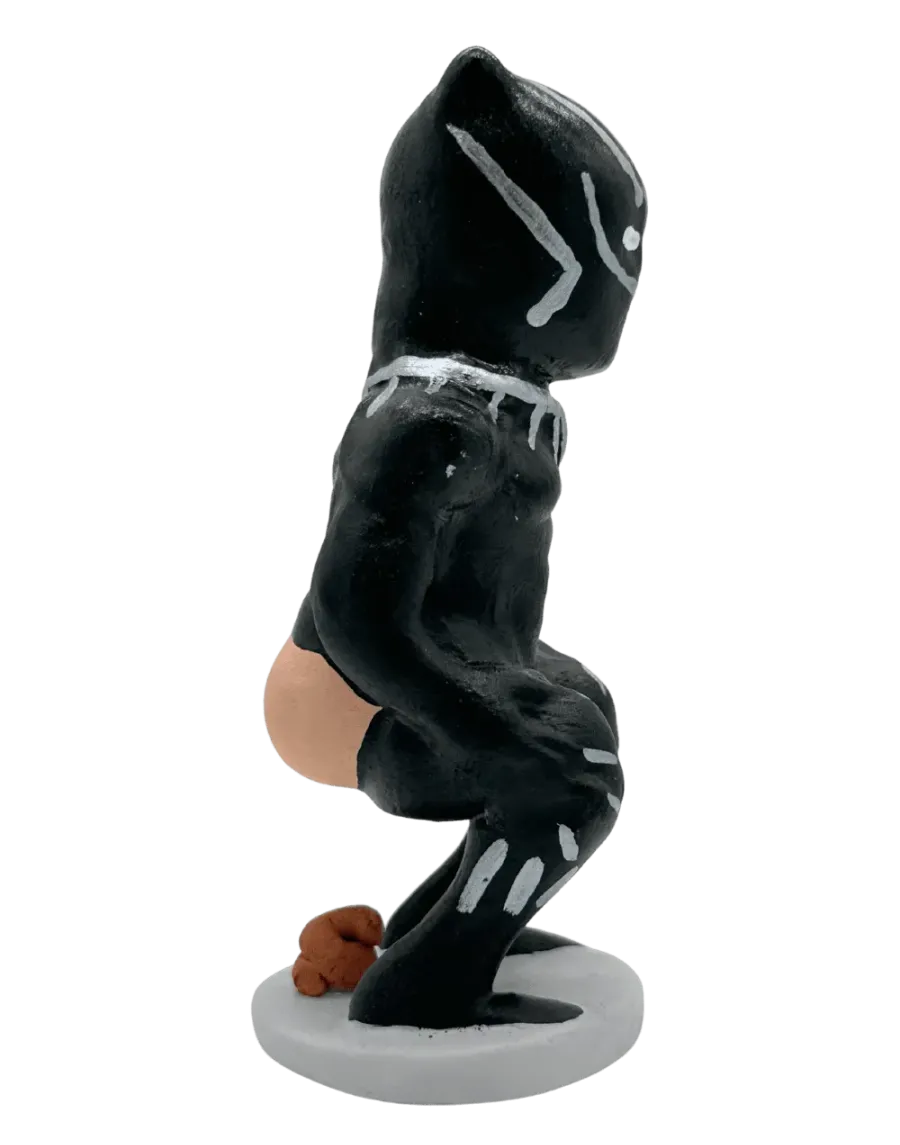 Black-Panther-Caganer. Holen Sie sich Ihren jetzt!