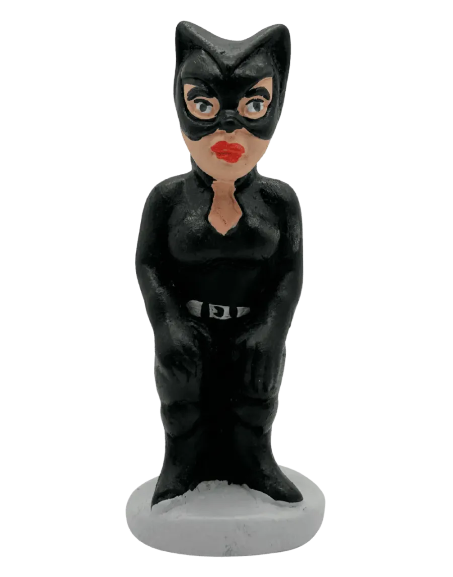 High-Quality Catwoman Caganer Figure - Buy Now