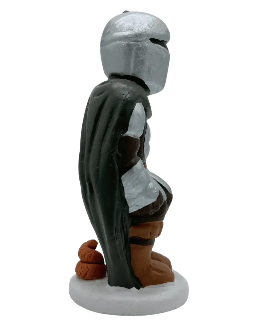 High-Quality Mandalorian Caganer Figure - Buy Now