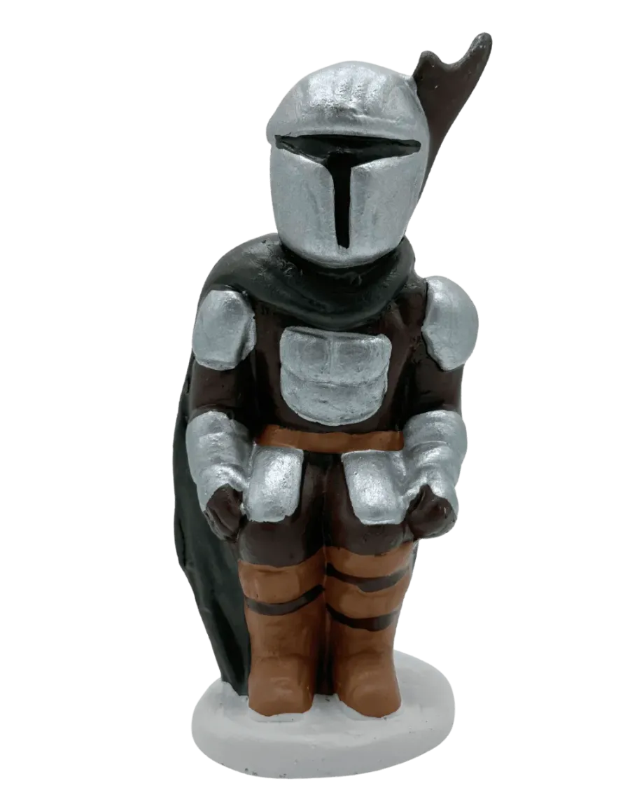 High-Quality Mandalorian Caganer Figure - Buy Now
