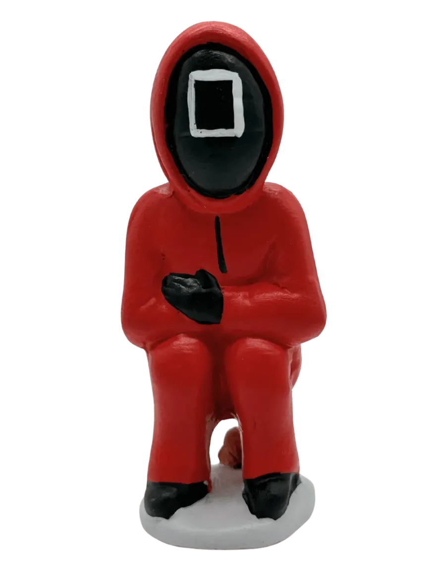 Figura de Caganer Juego del Calamar de Alta Calidad - Compra Ahora