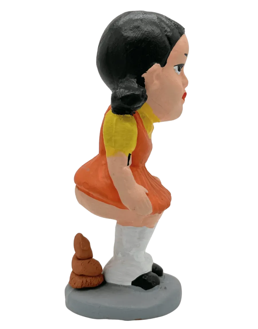 Figura de Caganer Muñeca Juego del Calamar - Alta Calidad - Compra Ahora