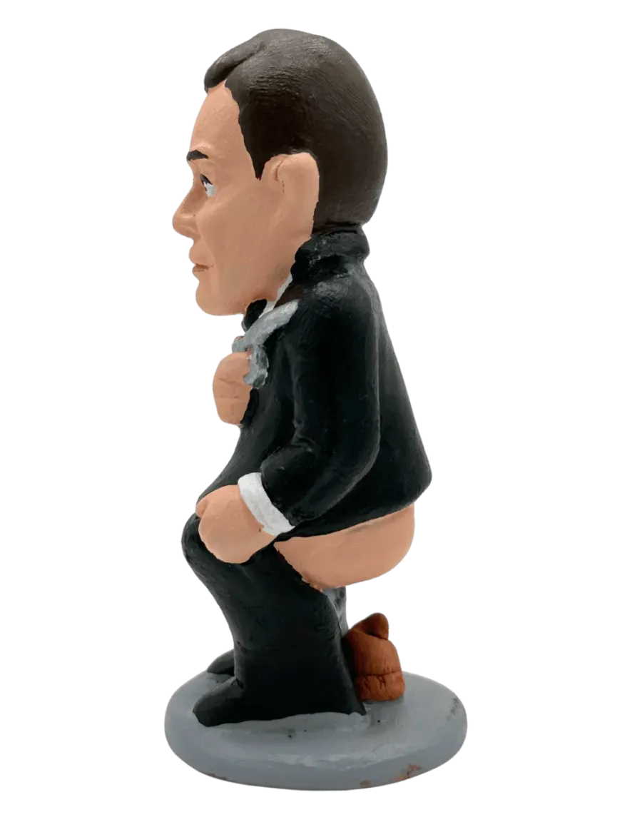 High-Quality James Bond Caganer Figure - Buy Now