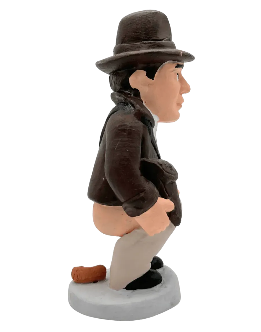 High-Quality Indiana Jones Caganer Figure - Buy Now