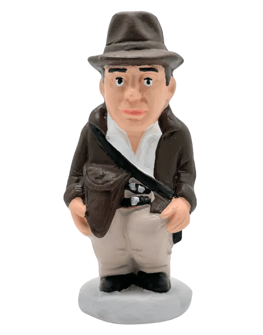 High-Quality Indiana Jones Caganer Figure - Buy Now