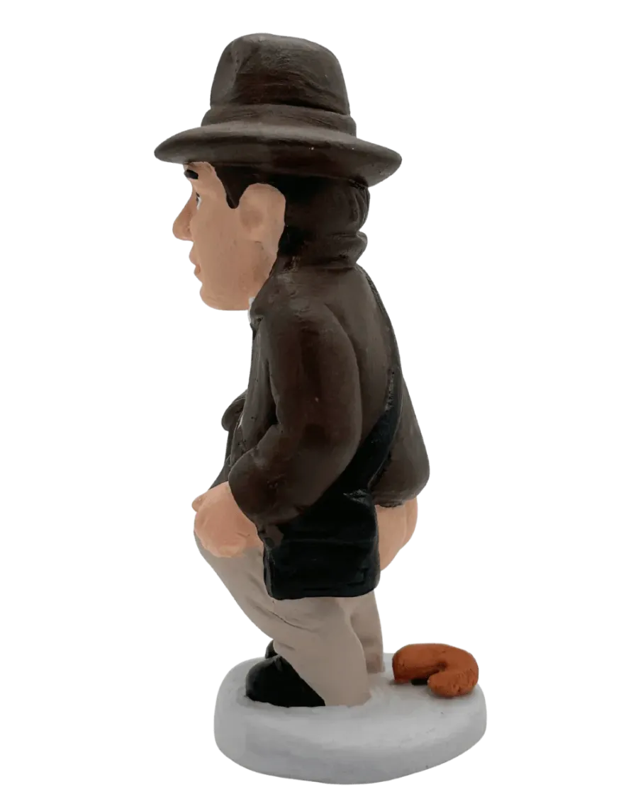 High-Quality Indiana Jones Caganer Figure - Buy Now