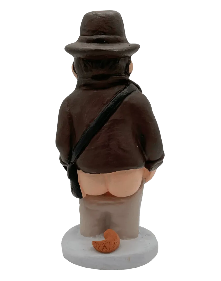 High-Quality Indiana Jones Caganer Figure - Buy Now
