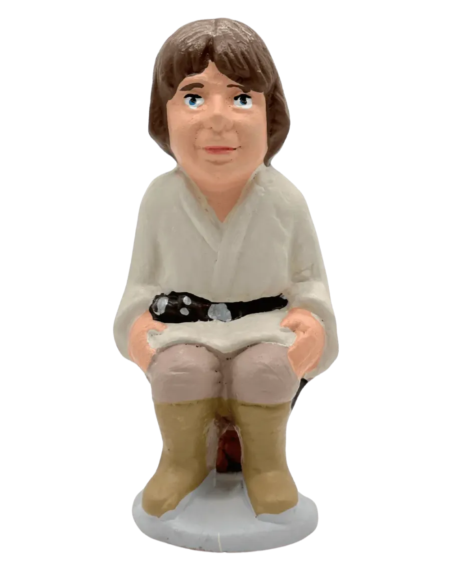 High-Quality Luke Skywalker Caganer Figure - Buy Now