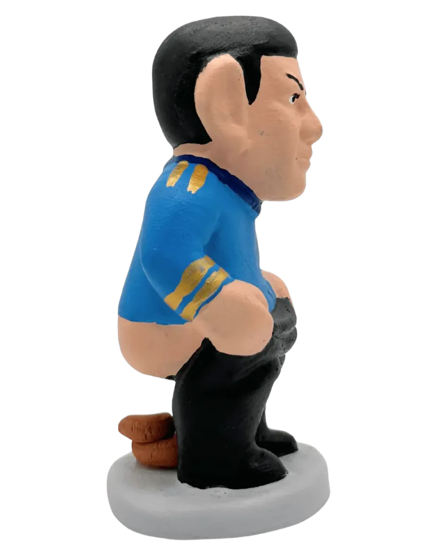 High-Quality Caganer Spock Star Trek Figure - Shop Now