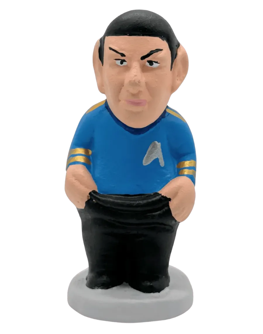 High-Quality Caganer Spock Star Trek Figure - Shop Now