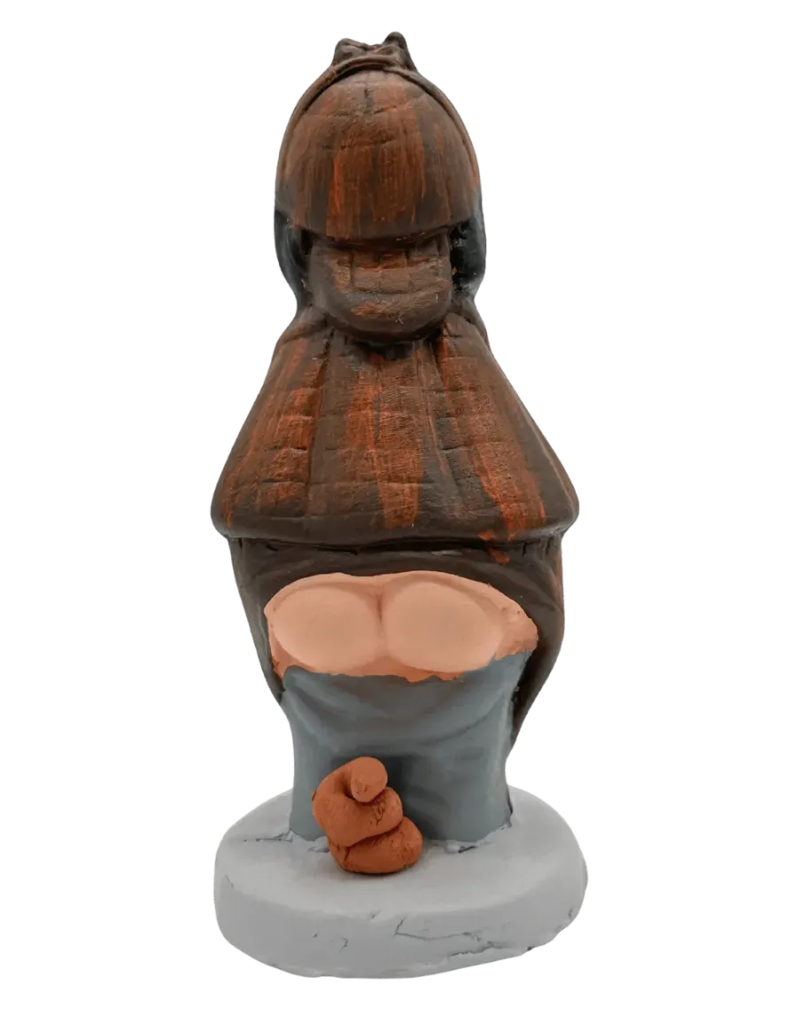 High-Quality Sherlock Holmes Caganer Figure - Buy Now