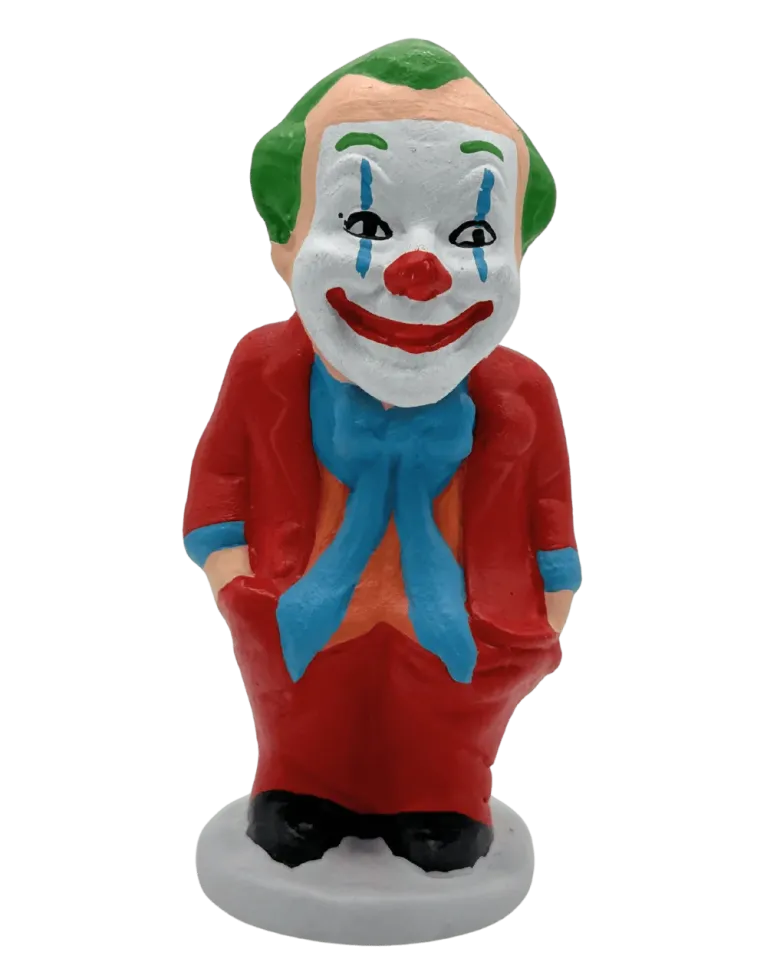 High-Quality Joker Caganer Figure - Buy Now