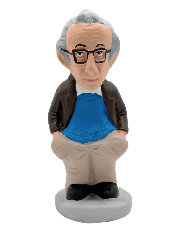 High-Quality Woody Allen Caganer Figure - Buy Now