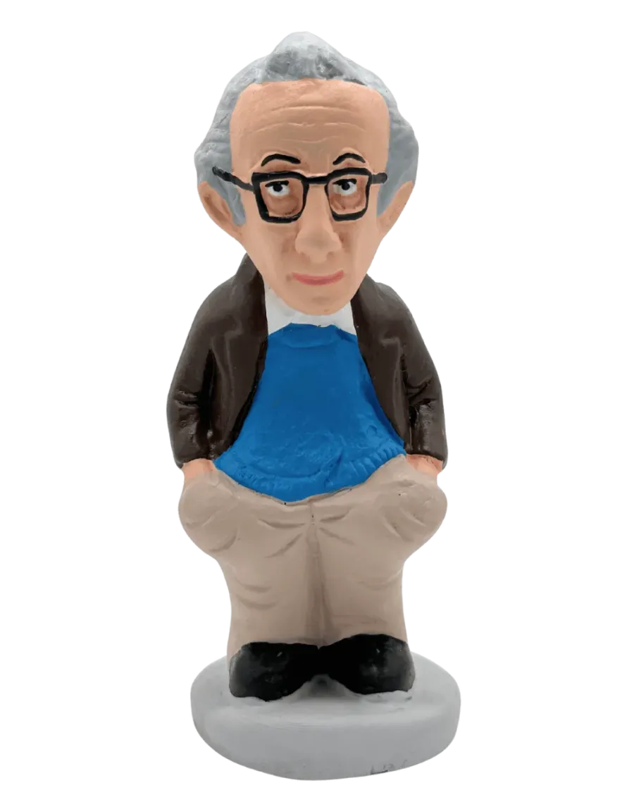 High-Quality Woody Allen Caganer Figure - Buy Now