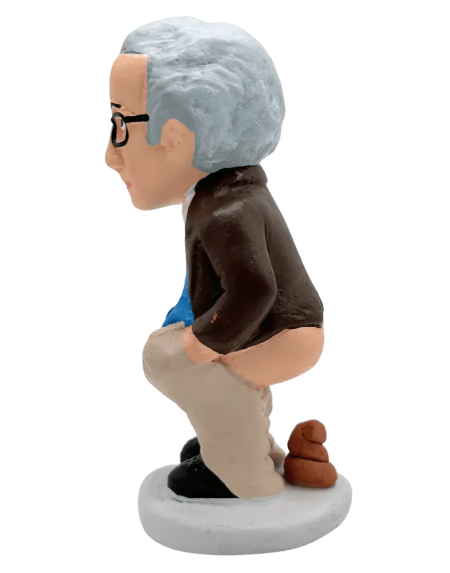 High-Quality Woody Allen Caganer Figure - Buy Now