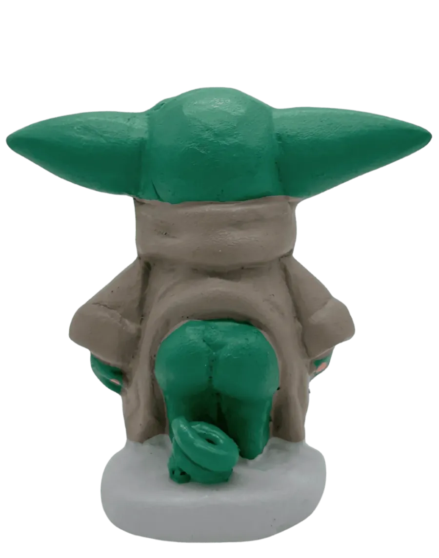 High-Quality Baby Yoda Caganer Figure - Buy Now