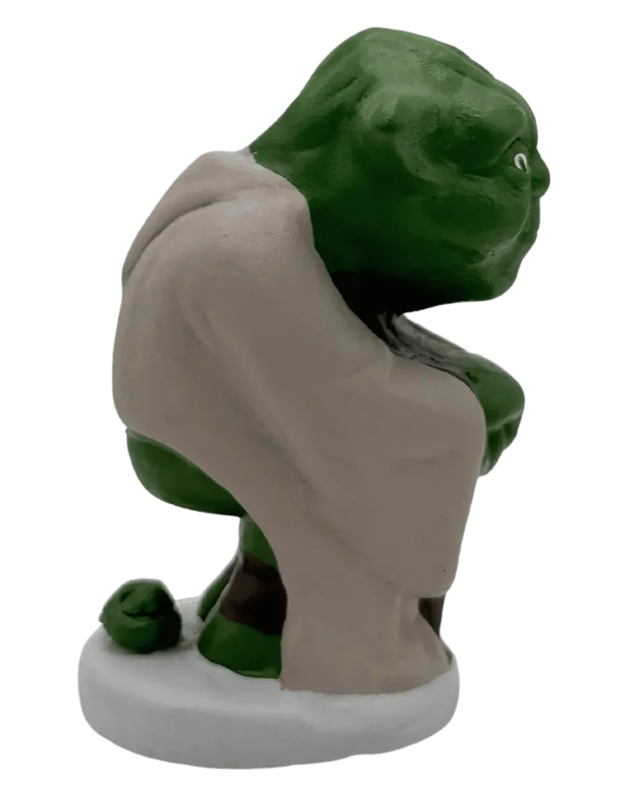 High-Quality Yoda Star Wars Caganer Figure - Buy Now
