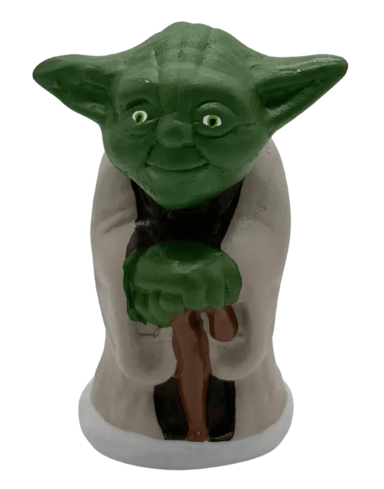 High-Quality Yoda Star Wars Caganer Figure - Buy Now