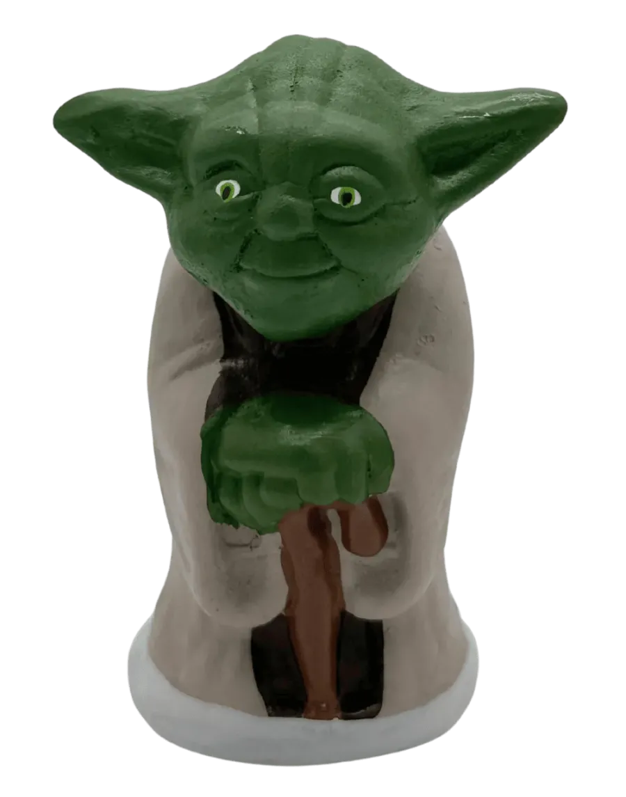 High-Quality Yoda Star Wars Caganer Figure - Buy Now