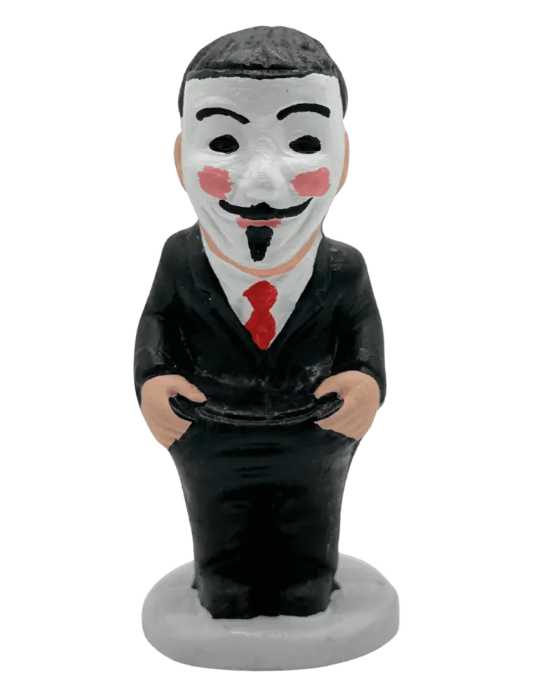 Figura de Caganer Anonymous d'Alta Qualitat - Compra Ara