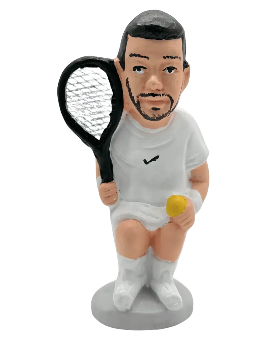 Figura de Caganer Carlos Alcaraz d'Alta Qualitat - Compra Ara