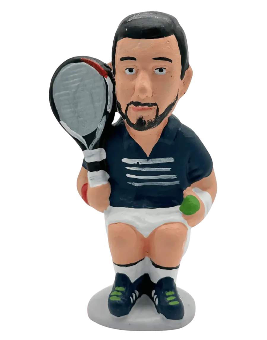High-Quality Novak Djokovic Caganer Figure - Buy Now