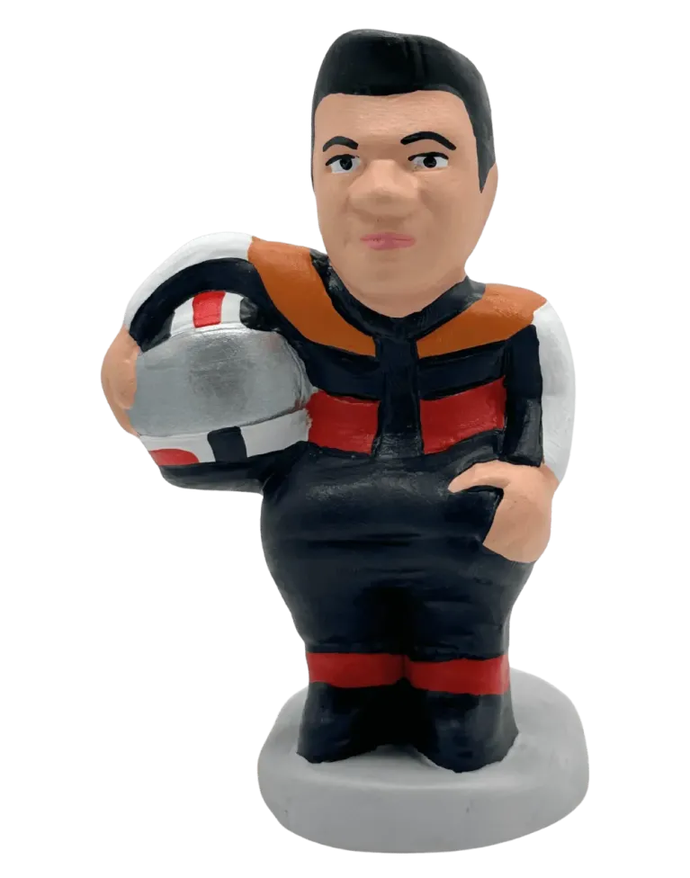 High-Quality Dani Pedrosa Caganer Figure - Buy Now