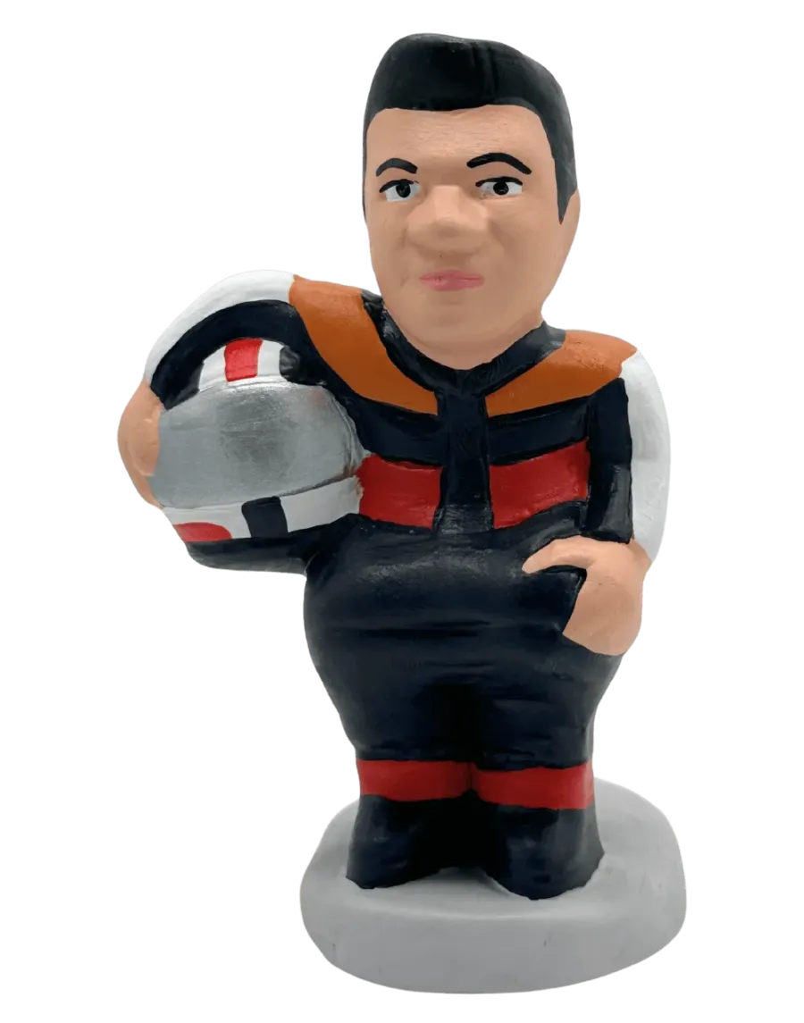 High-Quality Dani Pedrosa Caganer Figure - Buy Now