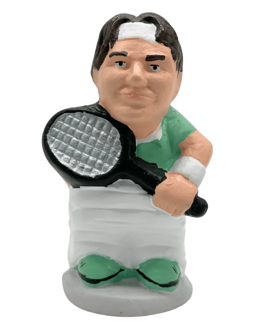 Hochwertige Roger Federer Caganer Figur - Jetzt Kaufen