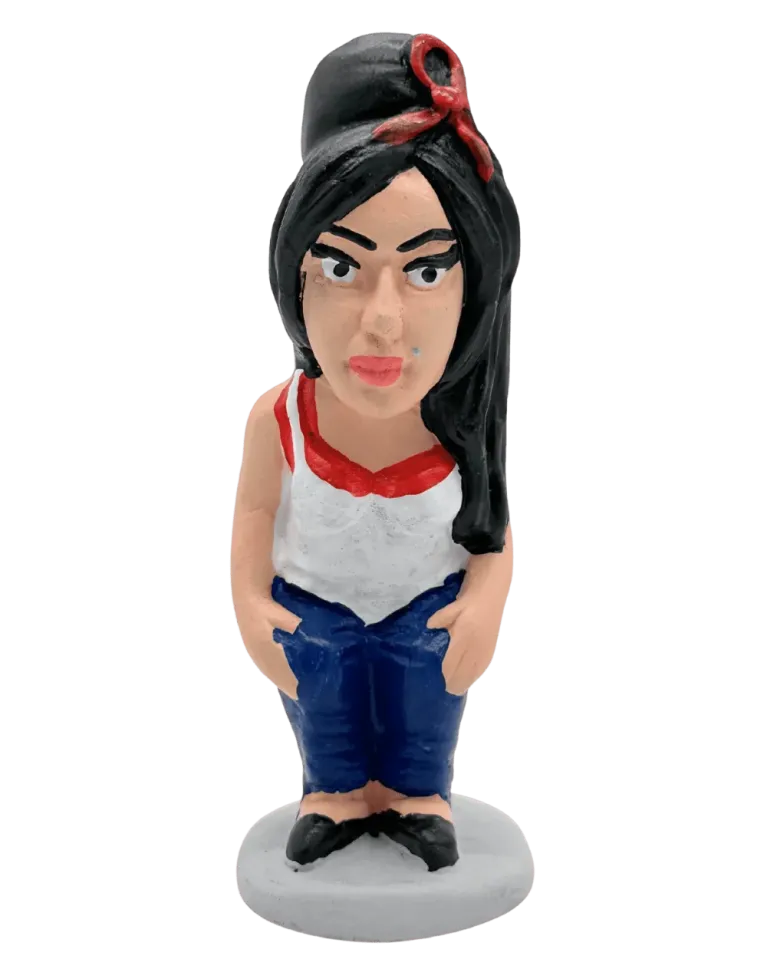 High-Quality Amy Winehouse Caganer Figure - Buy Now