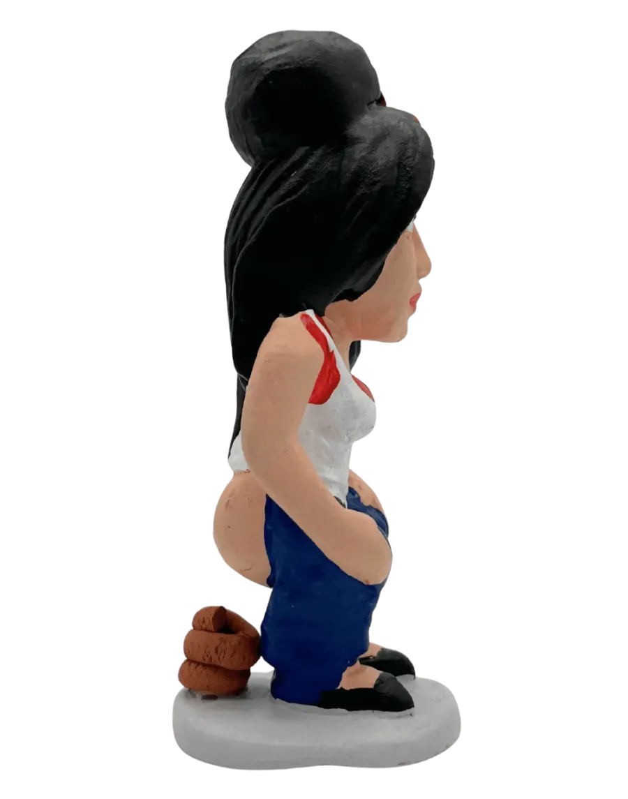 High-Quality Amy Winehouse Caganer Figure - Buy Now
