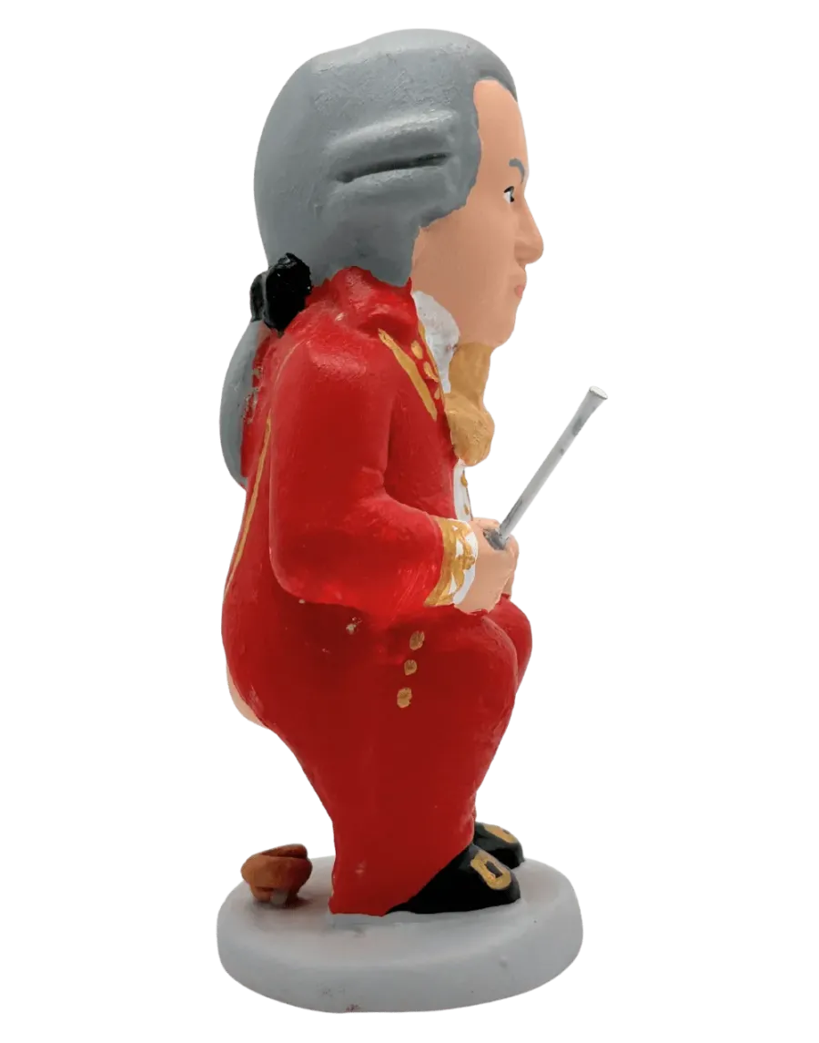 Figura de Caganer Mozart de Alta Calidad - Compra Ahora