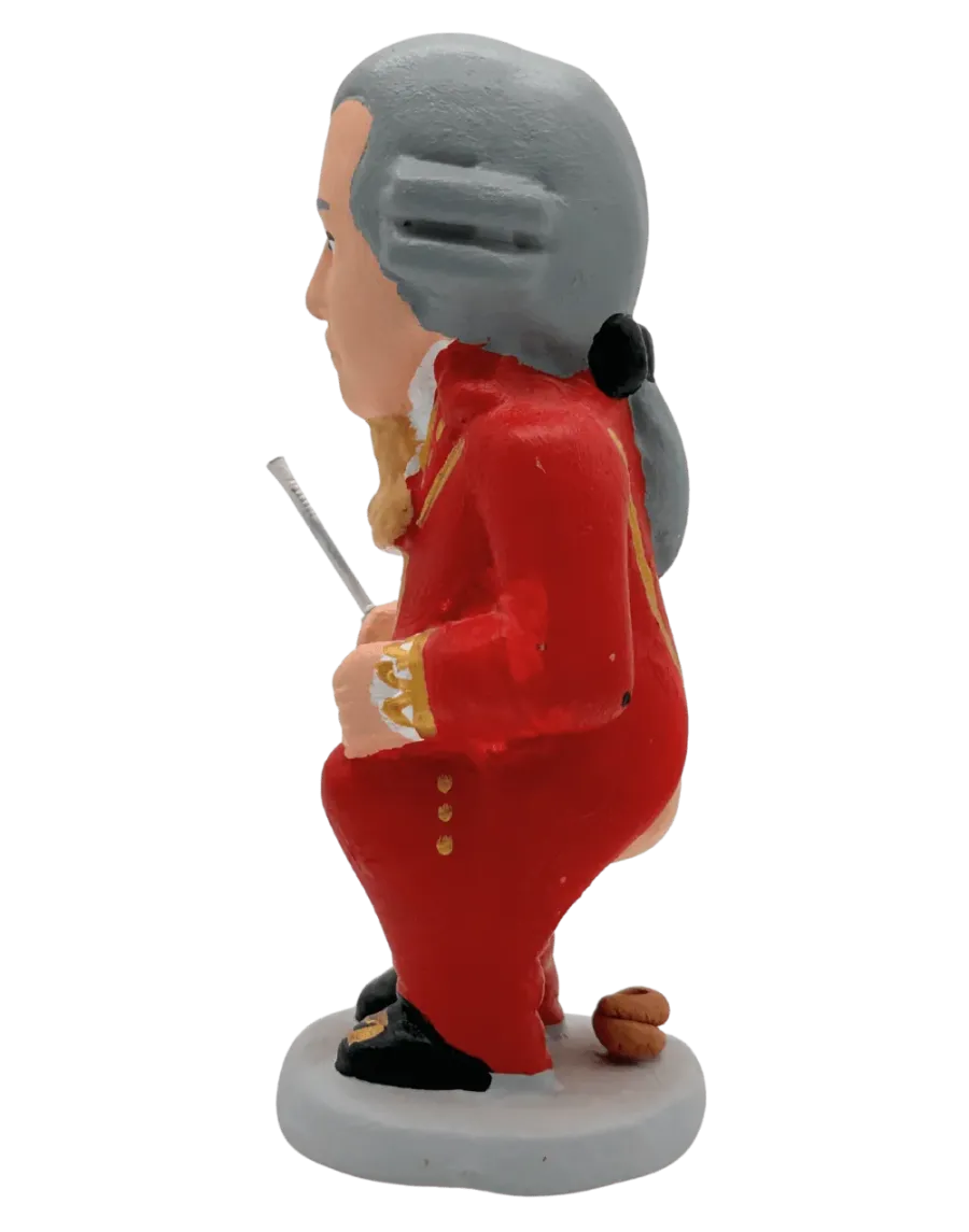 Figura de Caganer Mozart de Alta Calidad - Compra Ahora