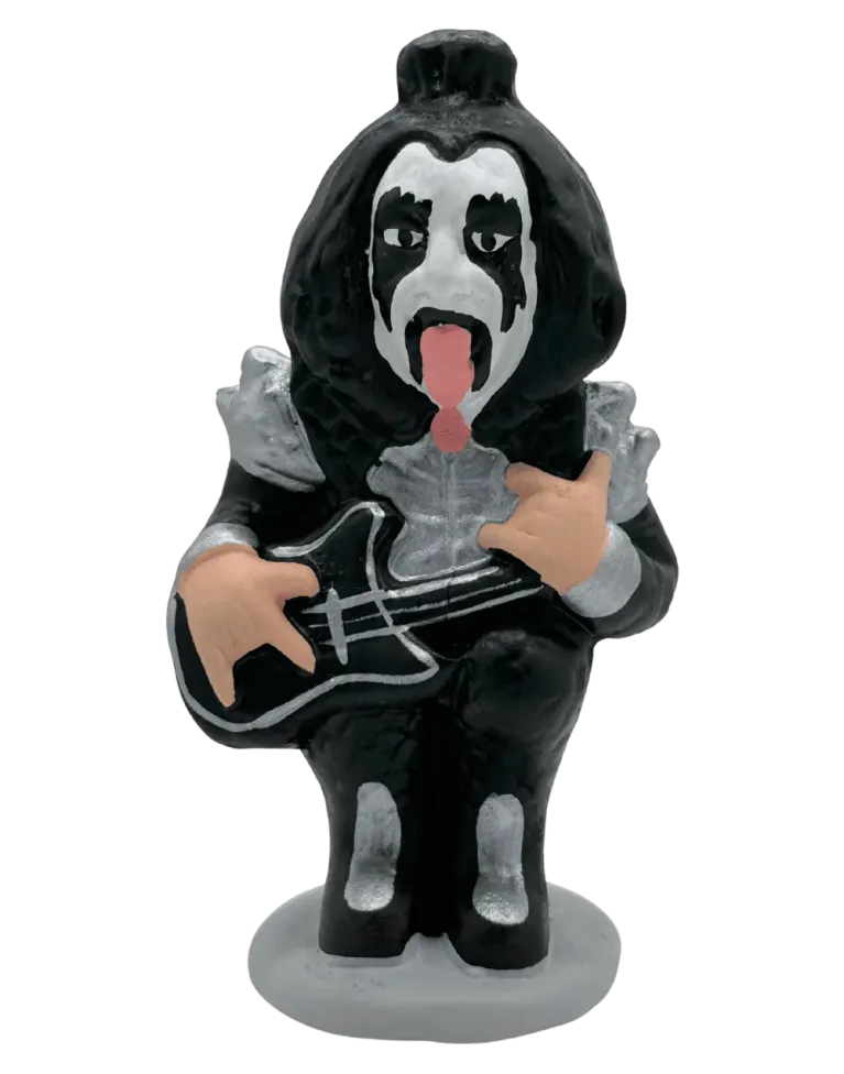 High-Quality Gene Simmons Caganer Figure - Buy Now