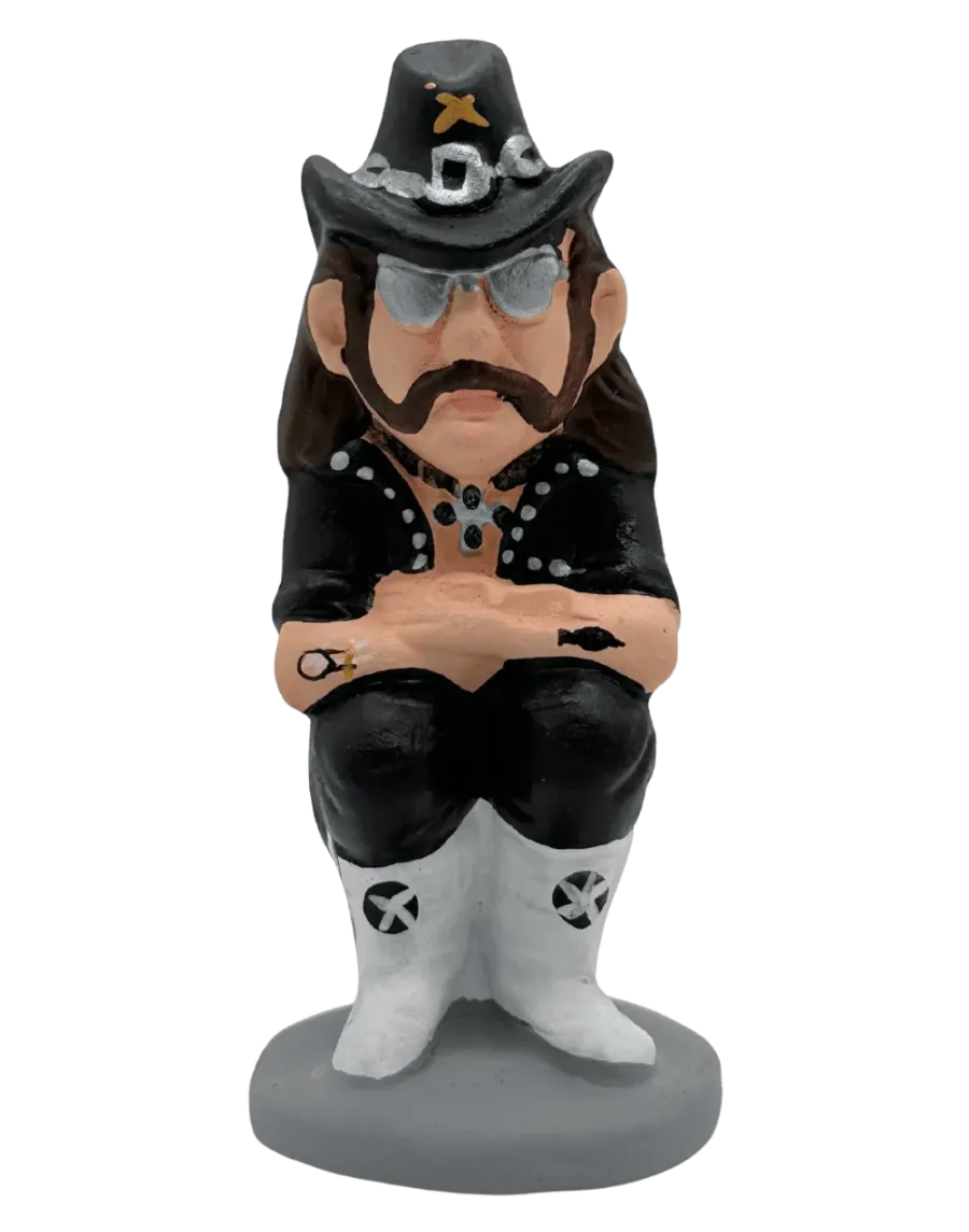 High-Quality Lemmy Kilmister Motörhead Caganer Figure - Buy Now