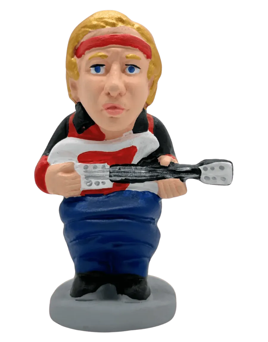 High-Quality Mark Knopfler Caganer Figure - Buy Now