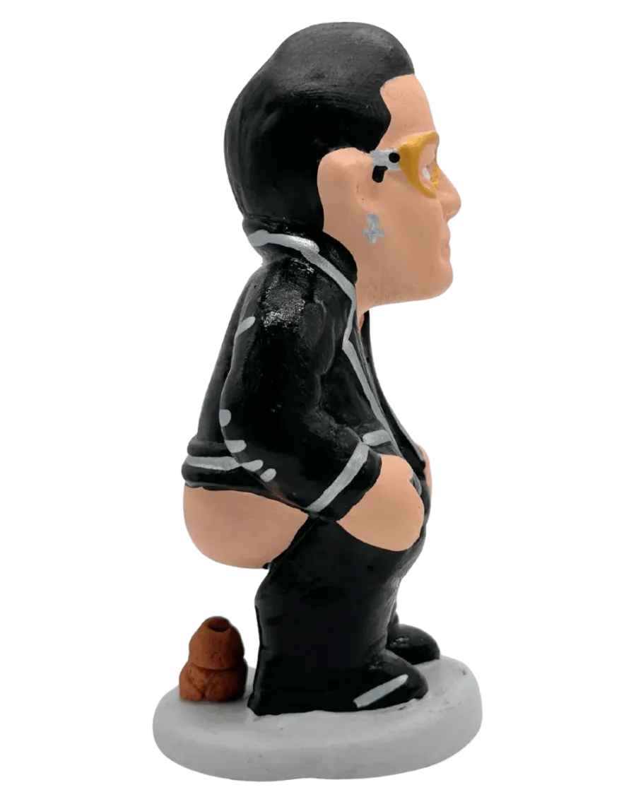 High-Quality Caganer Bono U2 Figure - Buy Now