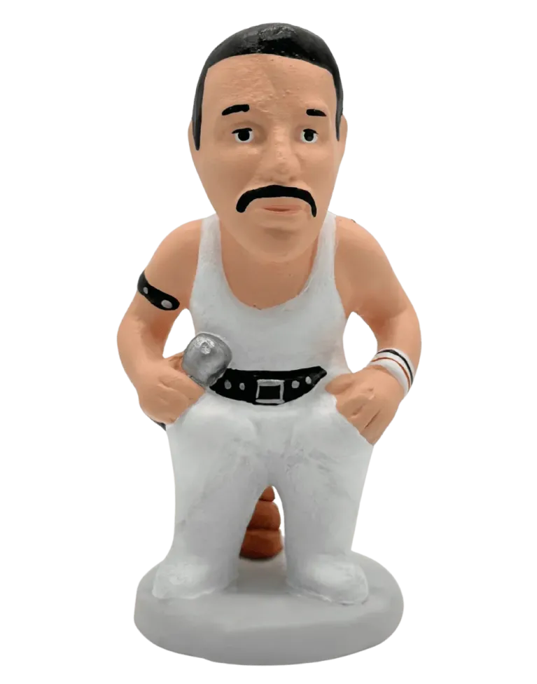 High-Quality Freddie Mercury Caganer Figure - Buy Now