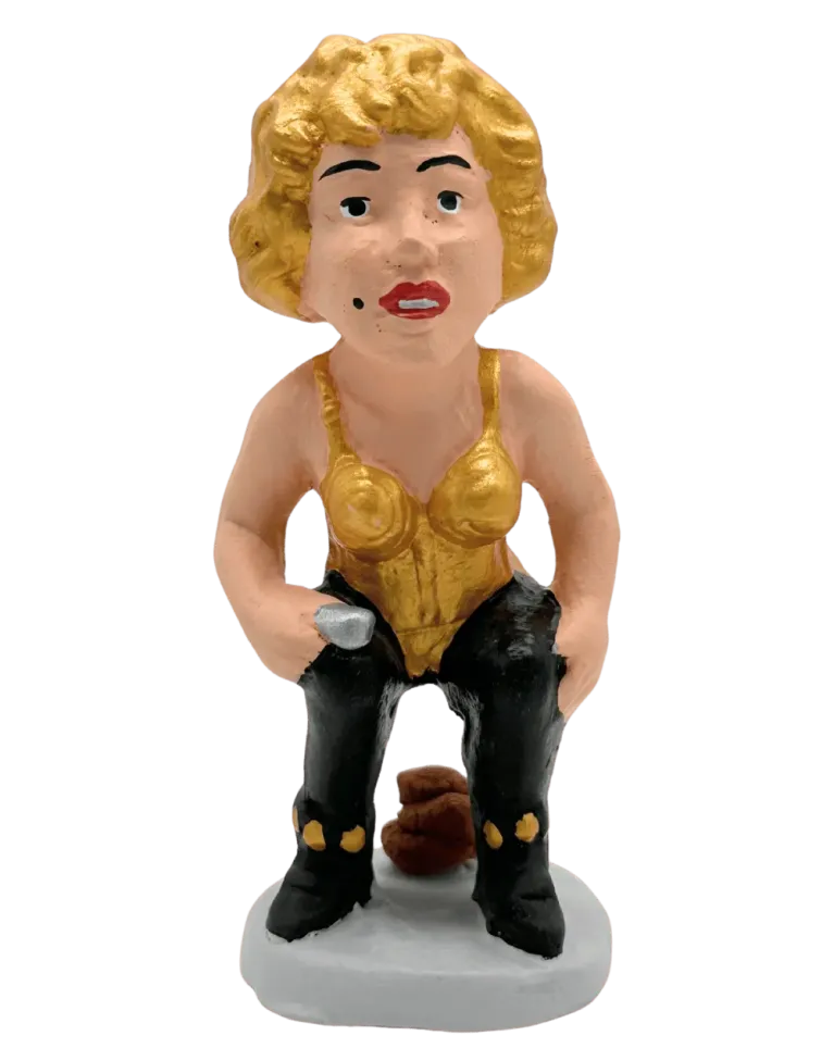 High-Quality Madonna Caganer Figure - Buy Now