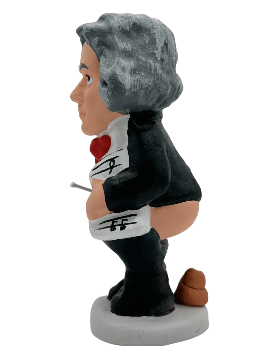 High-Quality Ludwig van Beethoven Caganer Figure - Buy Now